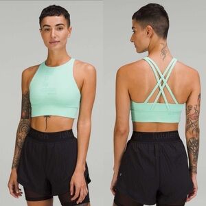 NWT Lululemon Energy Bra *High Neck, Long Line